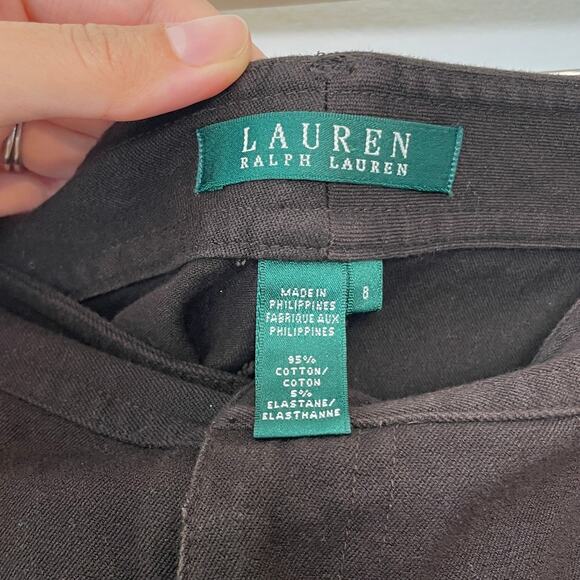 Lauren Ralph Lauren – Y2K Brown Straight Leg Denim Jean Pants - Picture 7 of 7